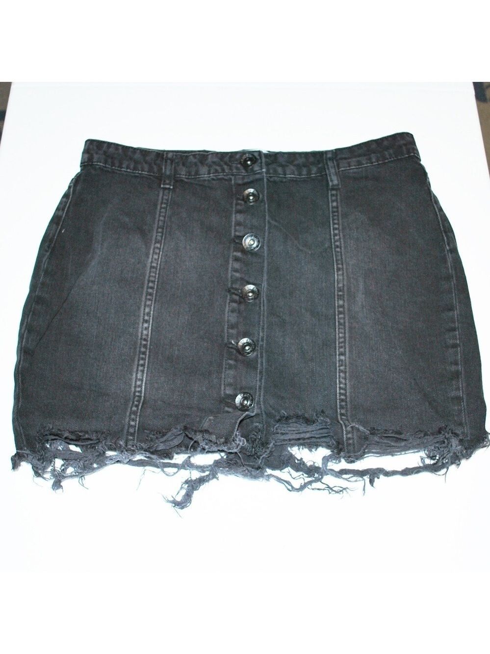 Band of Gypsies B*O*G Hayden Denim Skirt L